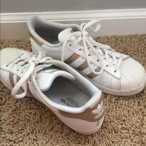 Adidas Superstars Rose Gold